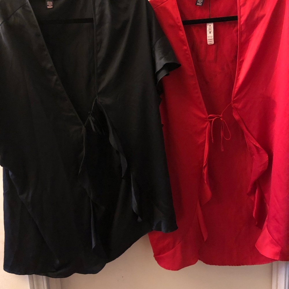 Two Victoria’s Secret robe